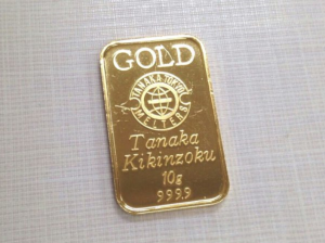 ②gold ingot