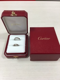 Cartier卡地亚名牌結婚戒指