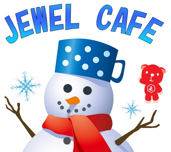 Jewel Cafe雪人祝賀卡